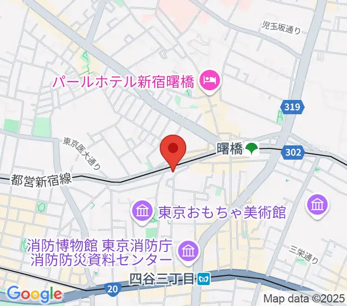 G'Seven Guitarsの地図