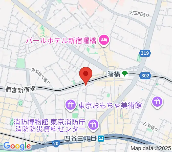 G'Seven Guitarsの地図
