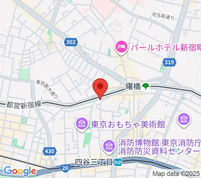 G'Seven Guitarsの地図