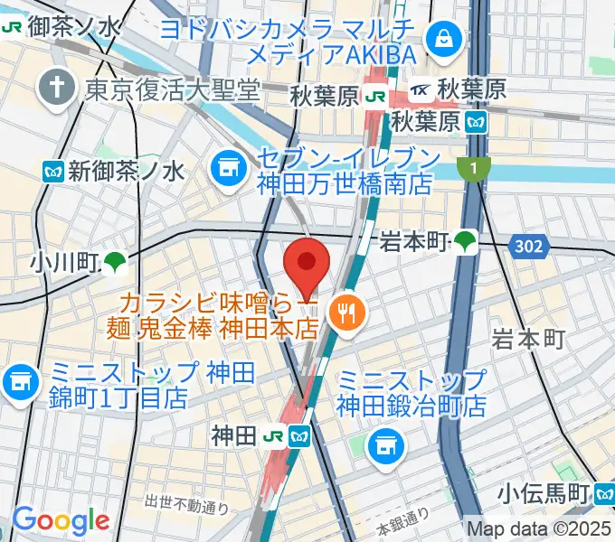 ストラト・クレイジーの地図