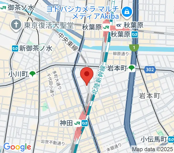 ストラト・クレイジーの地図