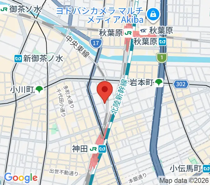 ストラト・クレイジーの地図