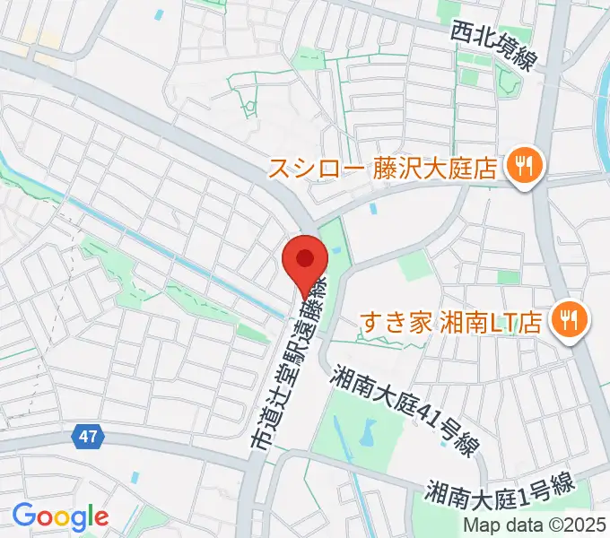 湘南ライフタウンセンター ヤマハミュージックの地図