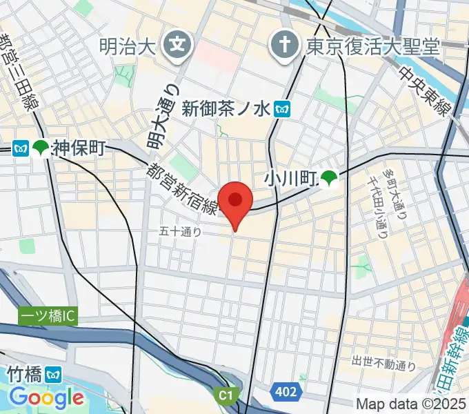 ESPテクニカルハウスの地図