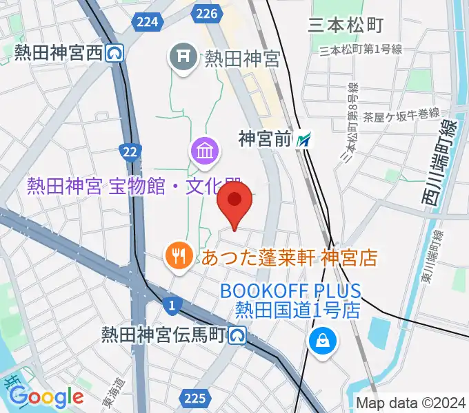 バルドン・フィルステージの地図