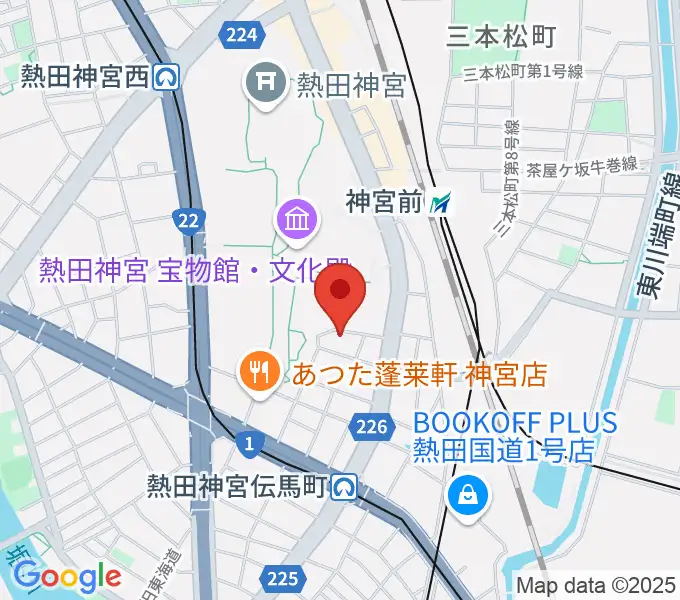 バルドン・フィルステージの地図