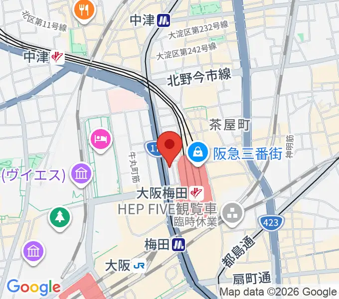 ESPカスタムショップの地図
