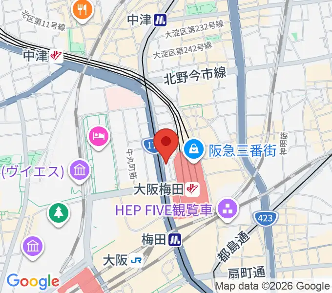 ESPカスタムショップの地図