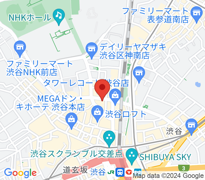 ESP渋谷クラフトハウスの場所