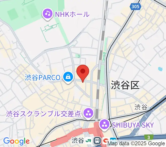 ESP渋谷クラフトハウスの地図