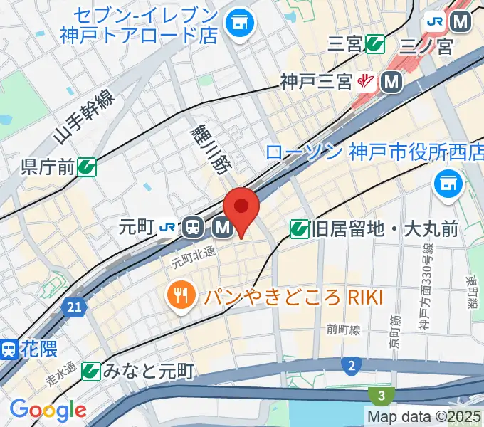 TONE BLUEの地図