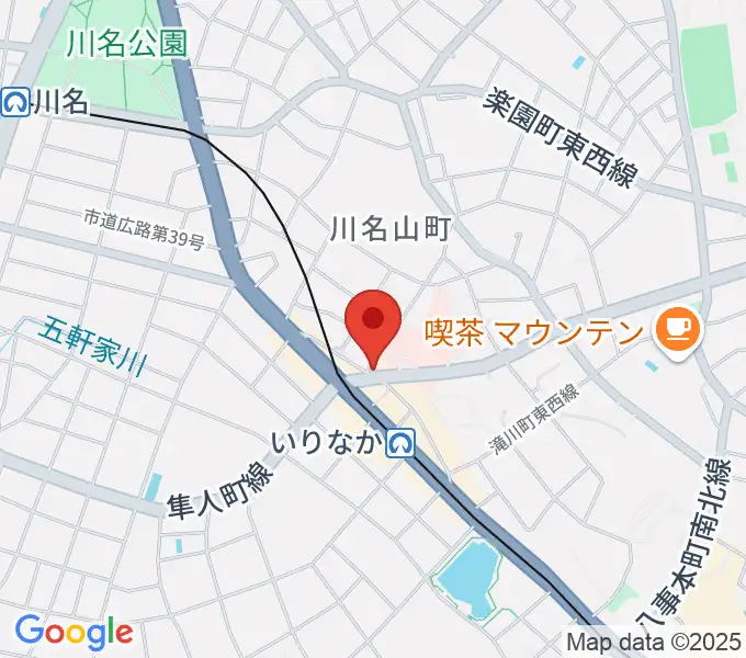 みどり楽器・名古屋の地図