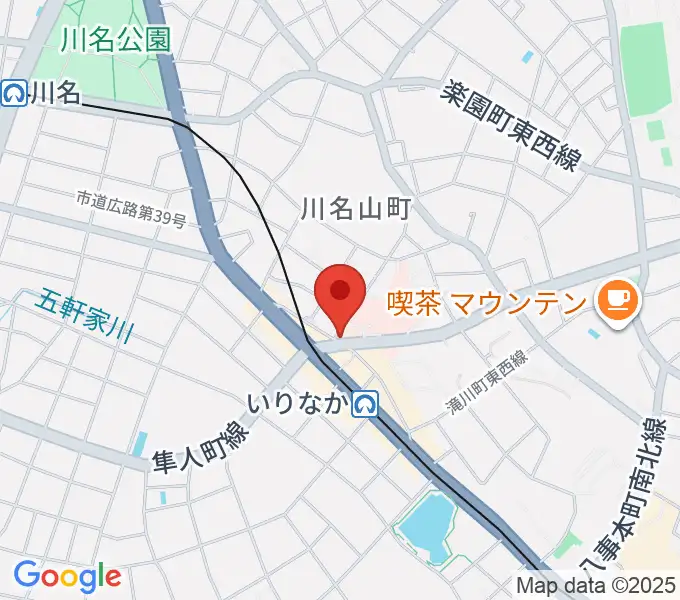 みどり楽器・名古屋の地図