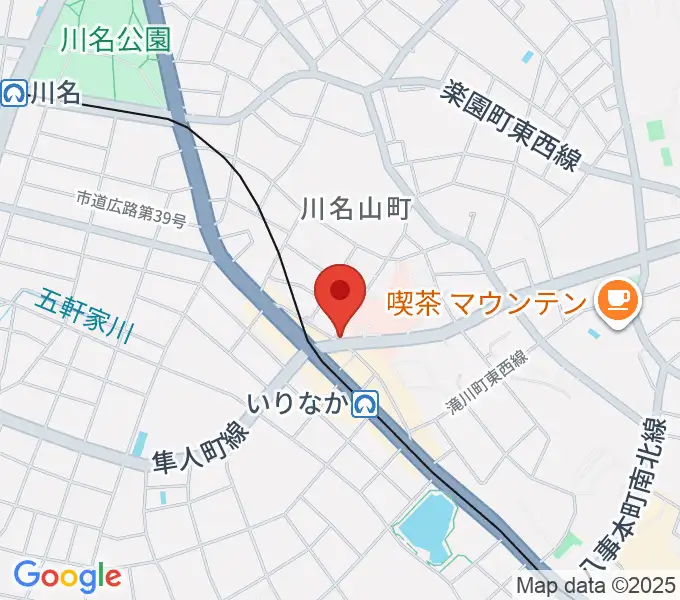 みどり楽器・名古屋の地図