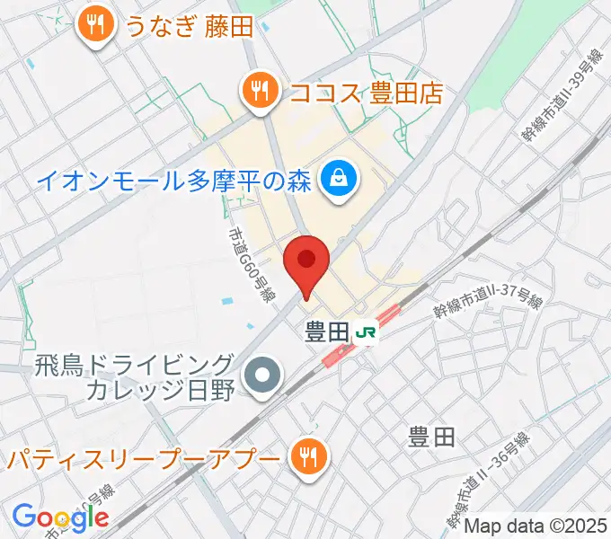 宮地楽器 豊田センターの地図