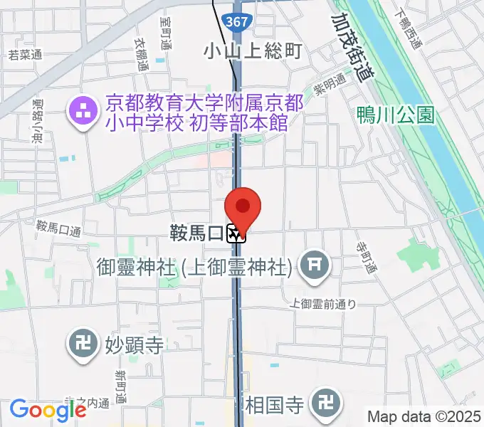 一木楽器の地図