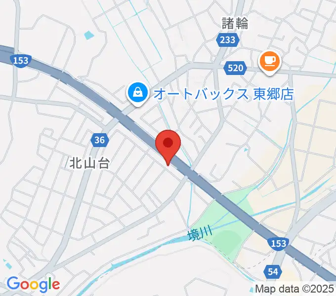 S.ホール レ・マーニの地図