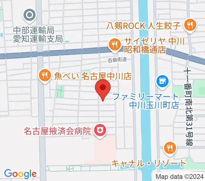 有限会社ドレミ楽器の地図