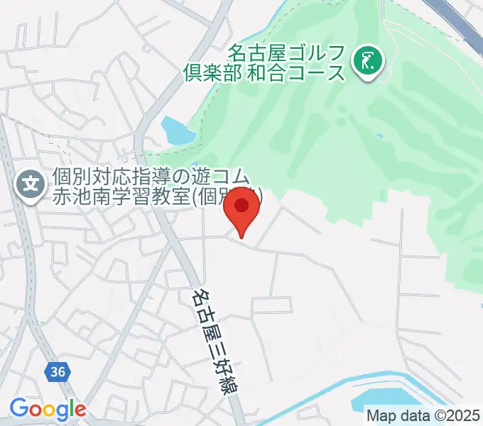 ポワンポワンリトミック教室の地図