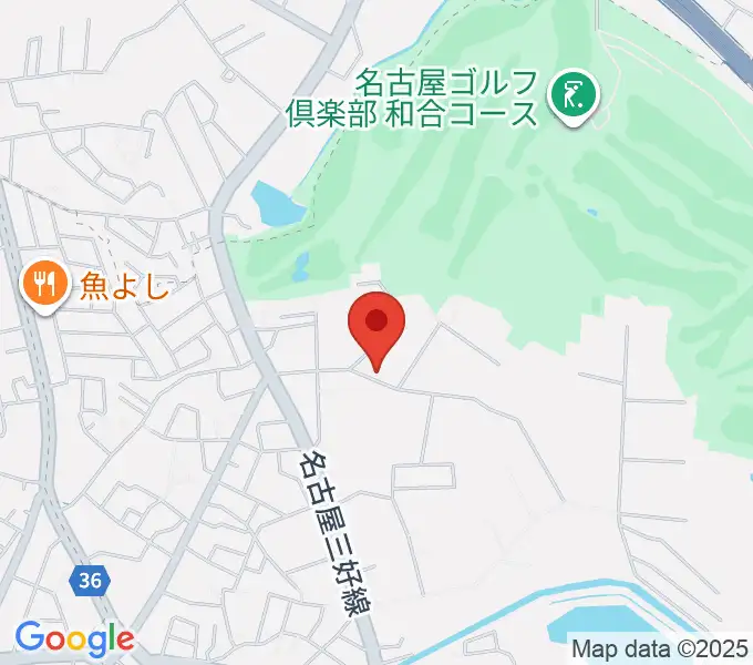 ポワンポワンリトミック教室の地図