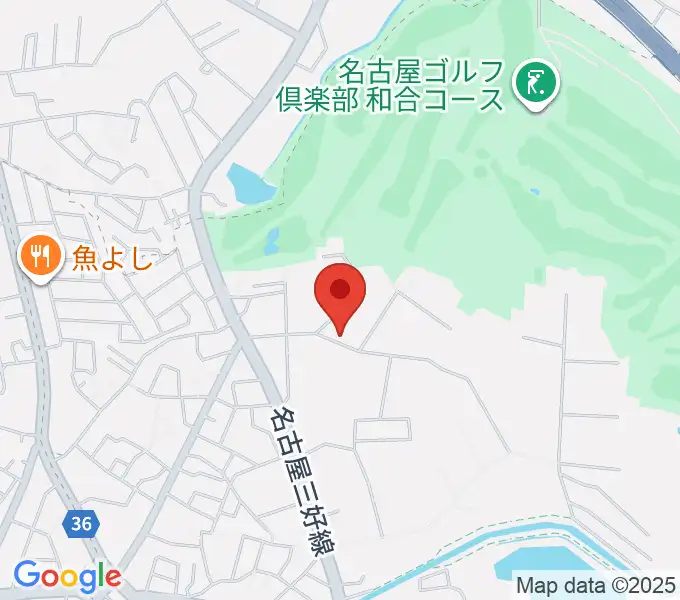 ポワンポワンリトミック教室の地図
