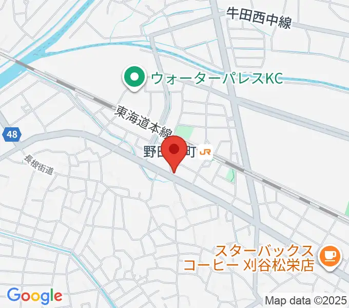 リズムHouse リトミック&ピアノ教室の地図