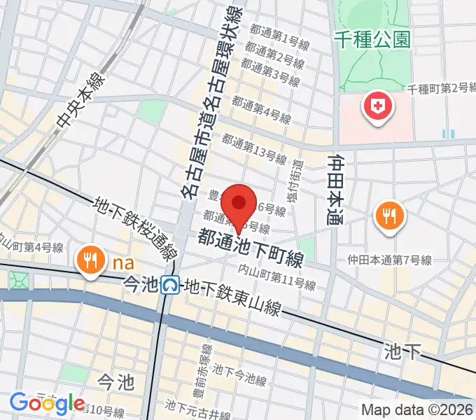 リトミック研究センター 第一支局の地図