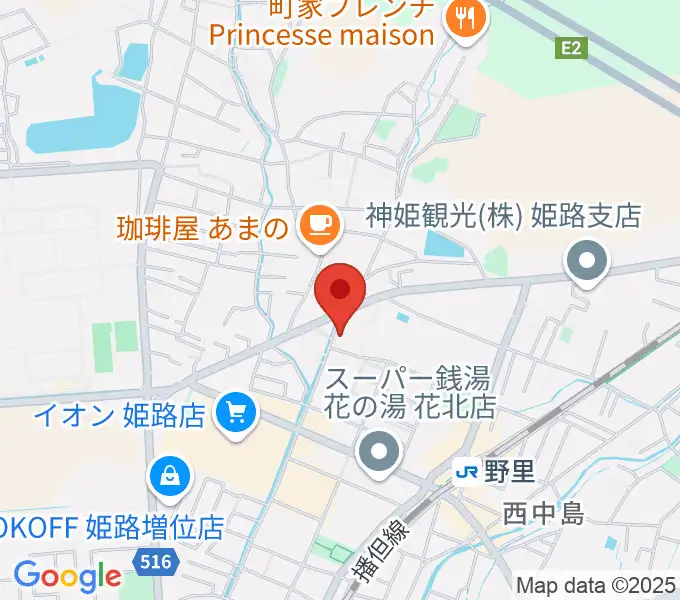 文化堂 北姫路センターの地図