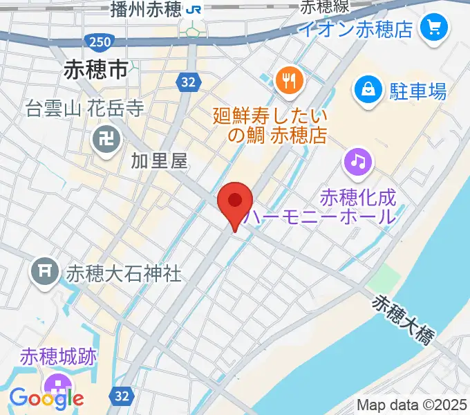 文化堂 赤穂センターの地図