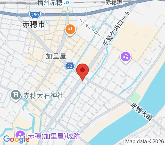 文化堂 赤穂センターの地図