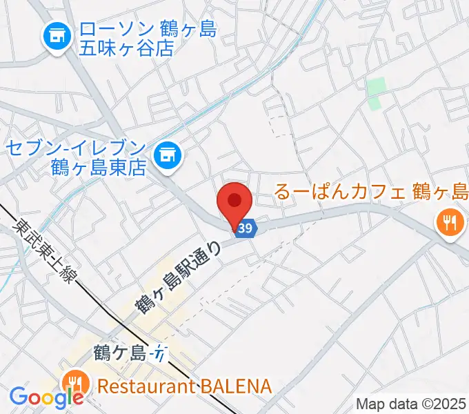 [移転]鶴ヶ島ハレの地図