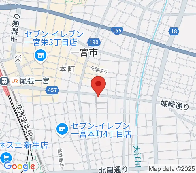 ミュージックポケットの地図