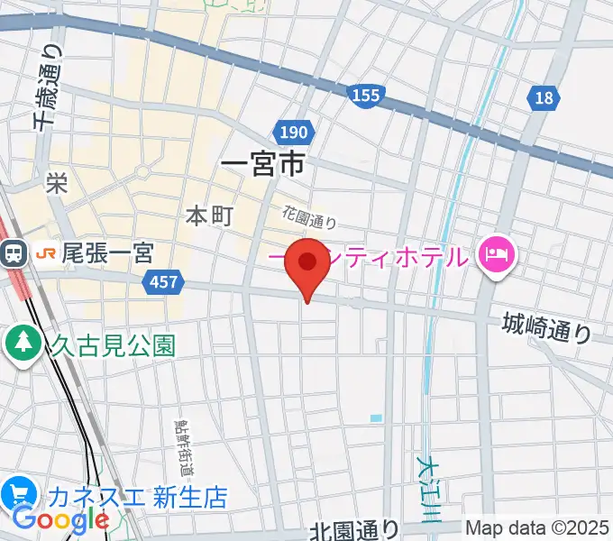 ミュージックポケットの地図