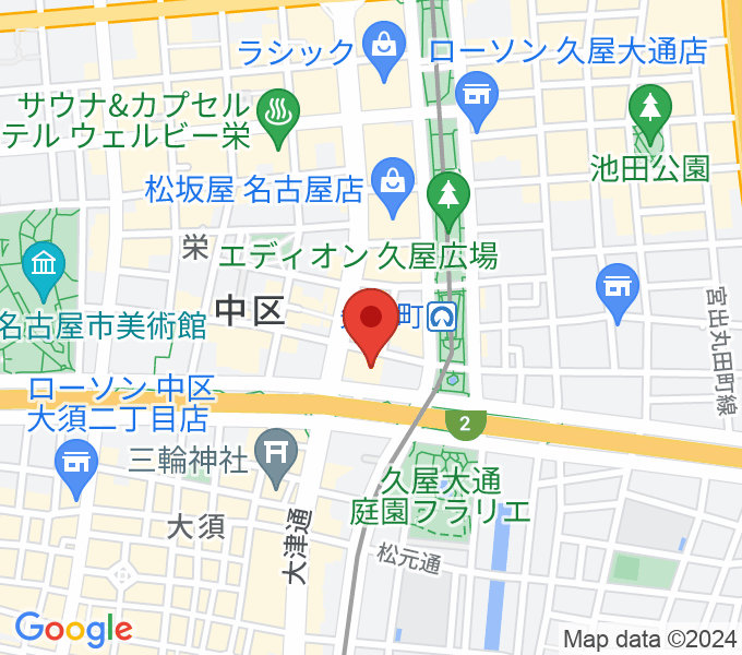 ロッキン名古屋栄店の場所
