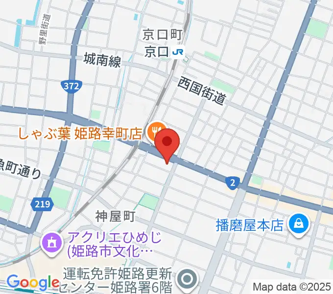 やぎ楽器 姫路店の地図