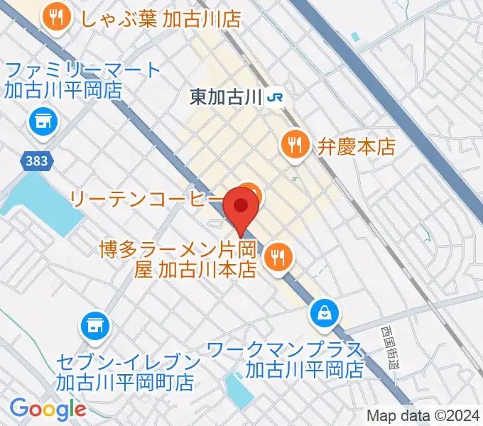 やぎ楽器 東加古川店の地図