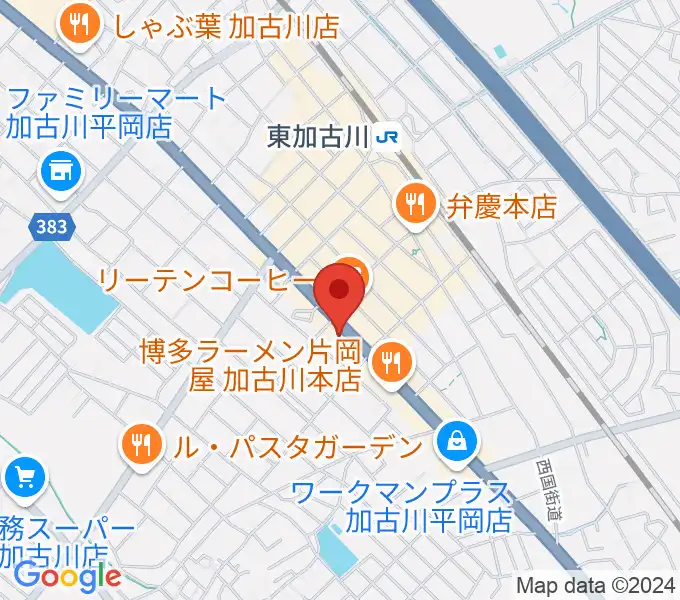 やぎ楽器 東加古川店の地図