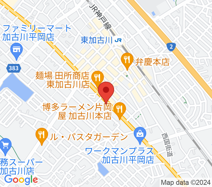 やぎ楽器 東加古川店 音楽教室の場所