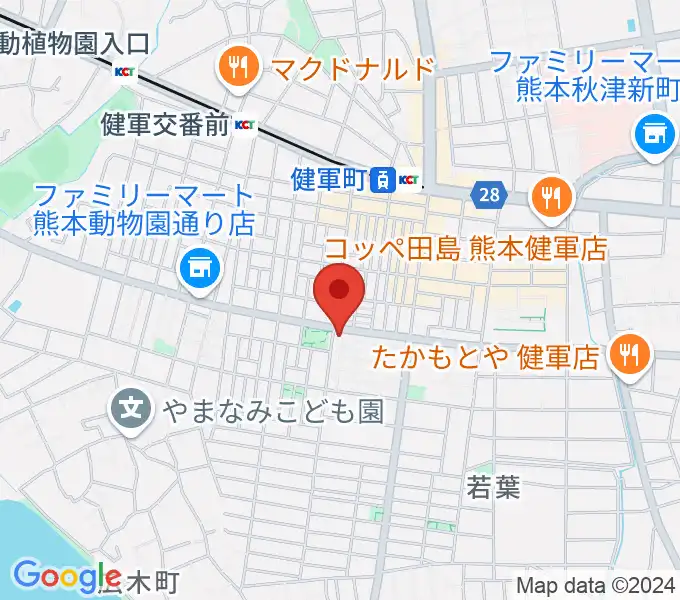 カンタービレホールの地図