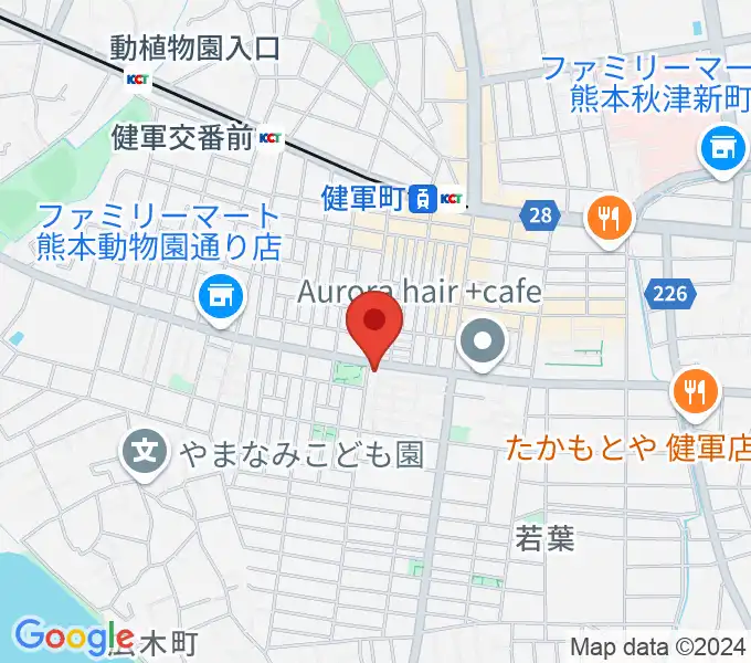 カンタービレホールの地図