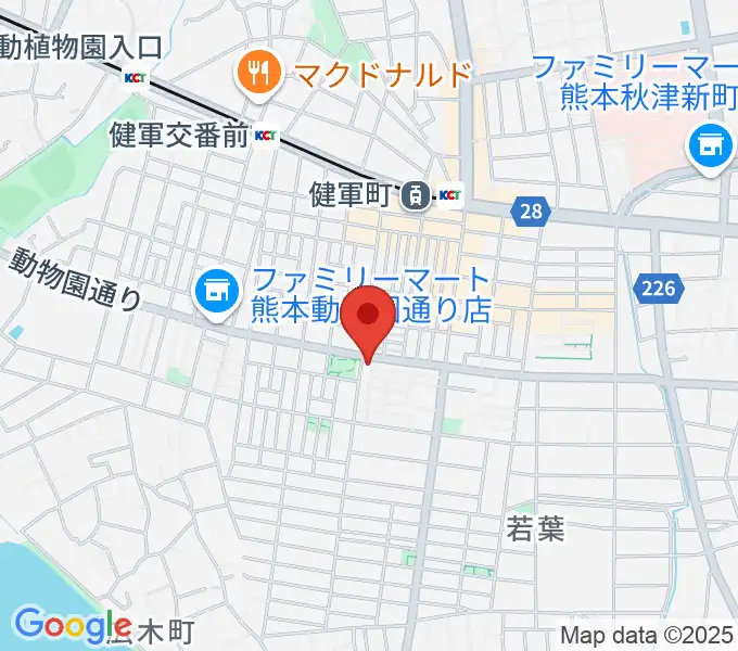 カンタービレホールの地図