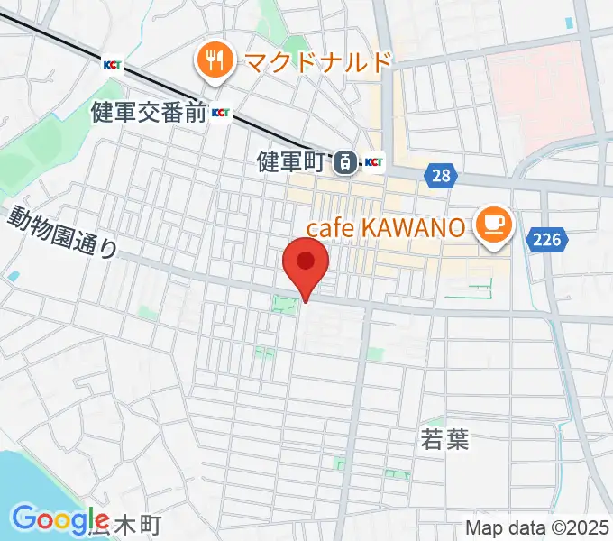 カンタービレホールの地図
