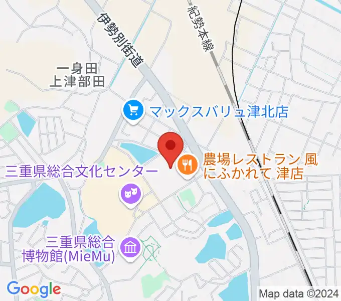 村井楽器 山の手センターの地図