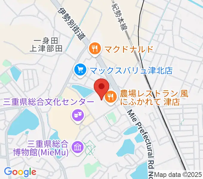 村井楽器 山の手センターの地図
