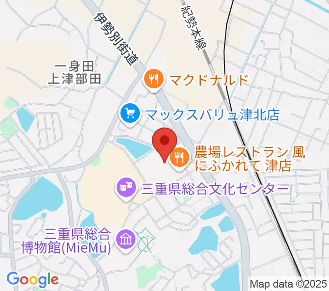 村井楽器 山の手センターの地図