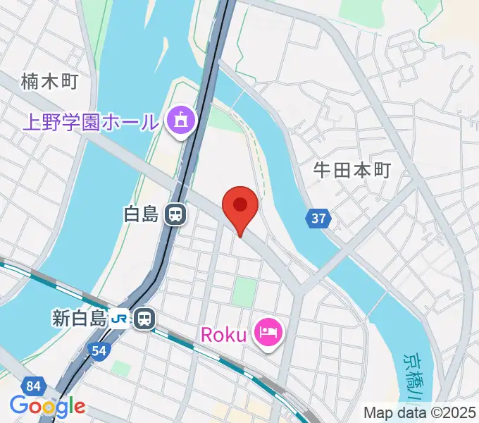 昌和楽器音楽教室の地図