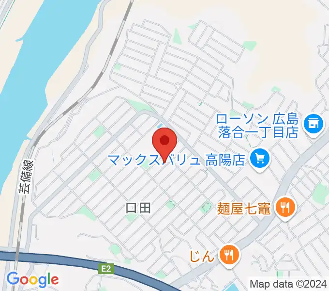 リトミック研究センター広島第一支局の地図