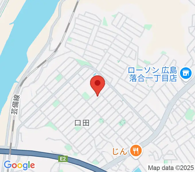リトミック研究センター広島第一支局の地図