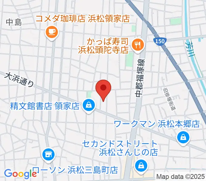 鈴木楽器製作所の地図