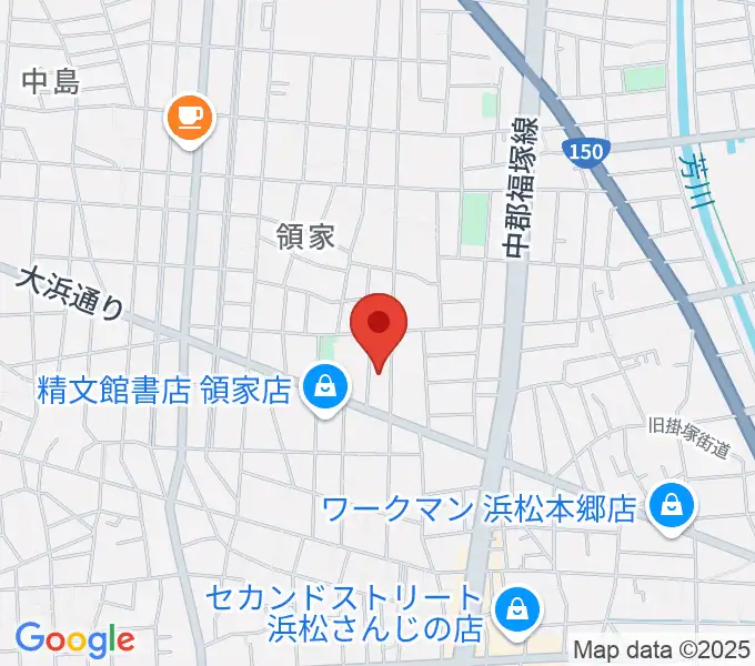 鈴木楽器製作所の地図